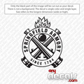 Springfield Armory Logo Decal Sticker