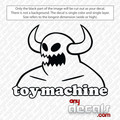 Toy Machine Logo Decal Sticker