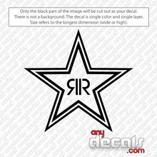 Car Decals Car Stickers Rockstar Energy Star Car Decal Anydecals Com Car Decals Stickers