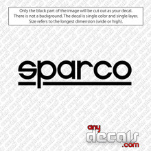 Stickers Emblem - Sparco Corsa