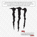 Monster M Energy drink car decals and stickers