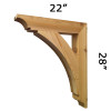 Wood Bracket 03T9X (03T9X-2228)