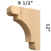 Wood Corbel 31T6S Crafted By ProWoodMarket
