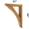 Wood Bracket 02T39 (02T39-3244)