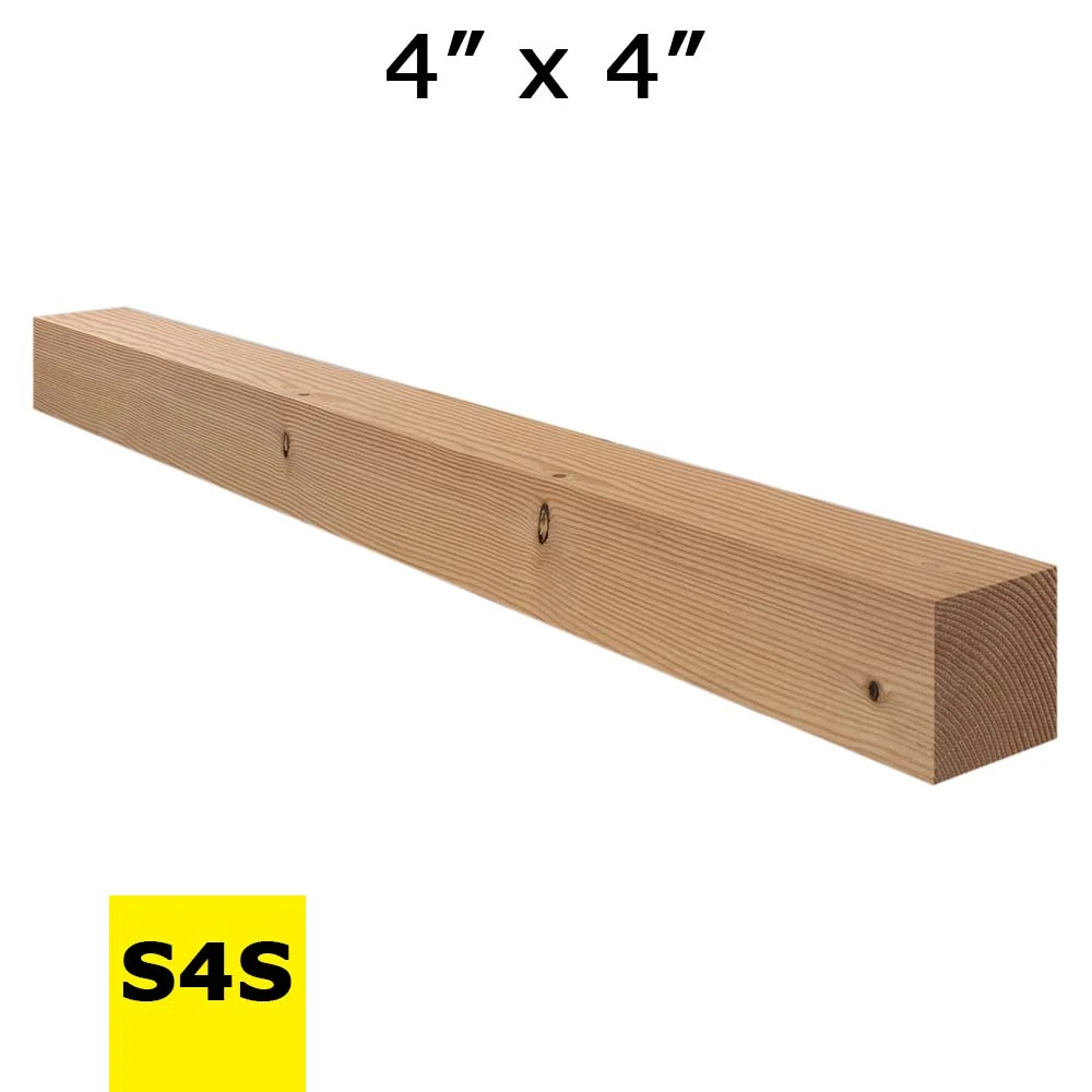 4x6 Douglas Fir Timber – S4S | Surfaced Four Sides Structural Lumber