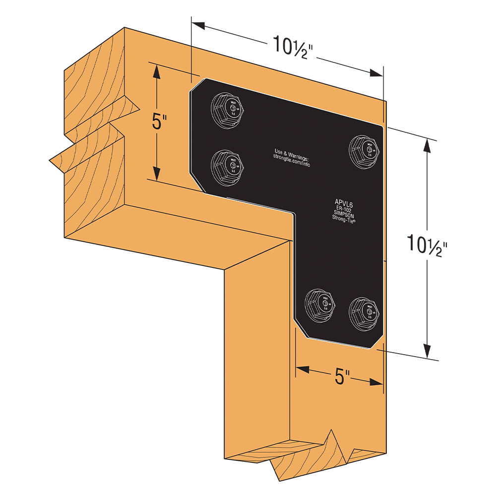 APVL6 L Strap - 6x6