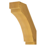 Cedar Knee Brace 67T1 — front view | Timber Build