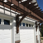Cedar Bracket 10T11 — installed under eave detail | Timber Build
