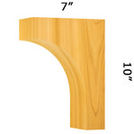 Wood Corbel 22T2 (C22T27X10)