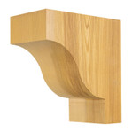 Wood Corbel 23T2 Handcrafted by Timber Build