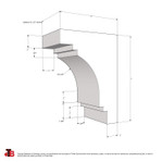Wood Corbel 30T1