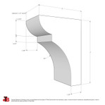 Wood Corbel 24T1