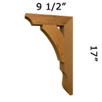 Wood Bracket 04T2 (04T2-0917)