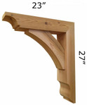 Cedar Bracket 10T12 — Western Red Cedar product photo | Timber Build