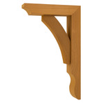 Cedar Bracket 04T6 — product photo on white background | Timber Build