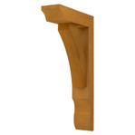Cedar Bracket 04T6 — front view | Timber Build