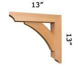 Cedar Bracket 04T9 — Western Red Cedar product photo | Timber Build