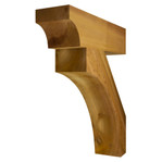 Cedar Bracket 19T2 — front view | Timber Build