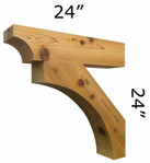 Cedar Bracket 19T2 — Western Red Cedar product photo | Timber Build