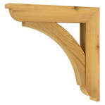 Cedar Bracket 06T6 — product photo on white background | Timber Build