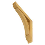 Cedar Bracket 06T6 — underside detail | Timber Build