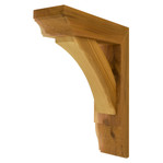 Cedar Bracket 02T19 — front view | Timber Build