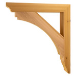 Cedar Bracket 02T20 — product photo on white background | Timber Build