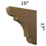 Wood Corbel 28T4 Handcrafted by Timber Build