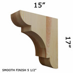 Wood Corbel 28T4 Handcrafted by Timber Build