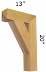 Cedar Bracket 17T2 — Western Red Cedar product photo | Timber Build