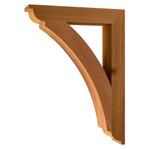Cedar Bracket 06T8 — product photo on white background | Timber Build
