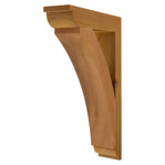 Cedar Bracket 06T8 — front view | Timber Build