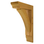 Cedar Bracket 02T21 — front view | Timber Build