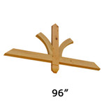 Cedar Gable Bracket 41T96 — Western Red Cedar | Timber Build