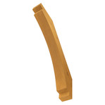 Cedar Knee Brace 67T9 — back view | Timber Build