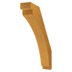 Cedar Knee Brace 67T9 — front view | Timber Build