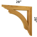 Wood Bracket 14T14 (14T14-2828)