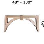 Porch Bracket 114T1 (114T1-34-WO)