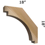 Cedar Knee Brace 67T6 — product photo | Timber Build