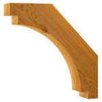 Cedar Knee Brace 67T6 — detail photo | Timber Build