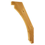 Cedar Knee Brace 67T10 — detail photo | Timber Build