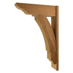 Cedar Bracket 11T3 — product photo on white background | Timber Build