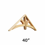 Cedar Gable Bracket 43T40MB — Western Red Cedar | Timber Build