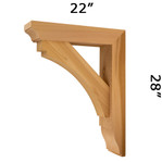 Wood Bracket 02T4 | SMOOTH