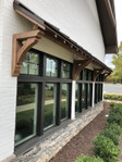 Wood Bracket 02T4 Installed Smooth Finish
