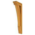Cedar Bracket 02T3 — front view | Timber Build