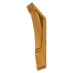Cedar Bracket 02T3 — underside detail | Timber Build