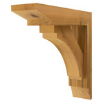 Cedar Bracket 113T4 — front view | Timber Build