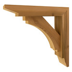 Cedar Bracket 113T4 — product photo on white background | Timber Build