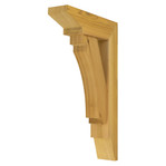 Cedar Bracket 113T1 — front view | Timber Build